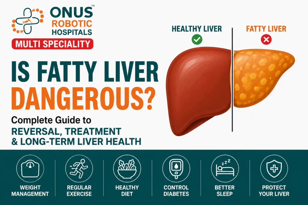 Is Fatty Liver Dangerous? Complete Guide to Fatty Liver Reversal, Treatment, and Long-Term Liver Health