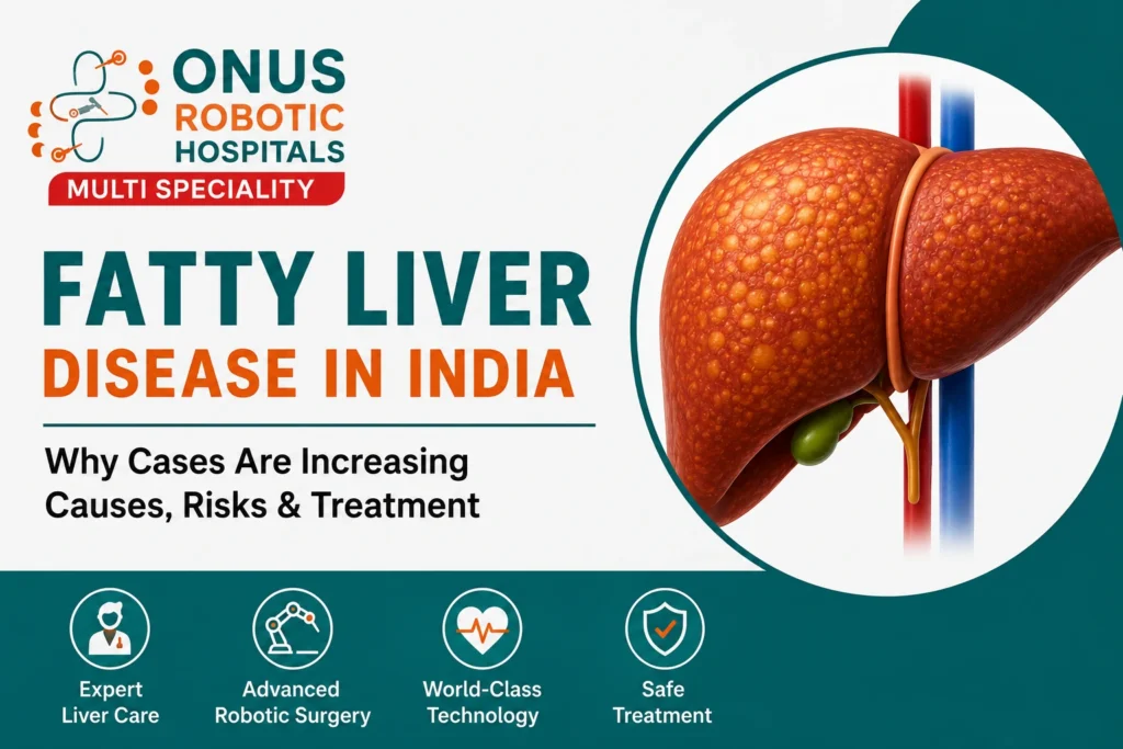 Fatty Liver Disease in India Rising Rapidly | Causes, Risks & Fatty Liver Treatment in Hyderabad