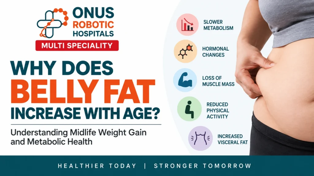 Why Does Belly Fat Increase With Age? Understanding Midlife Weight Gain and Metabolic Health