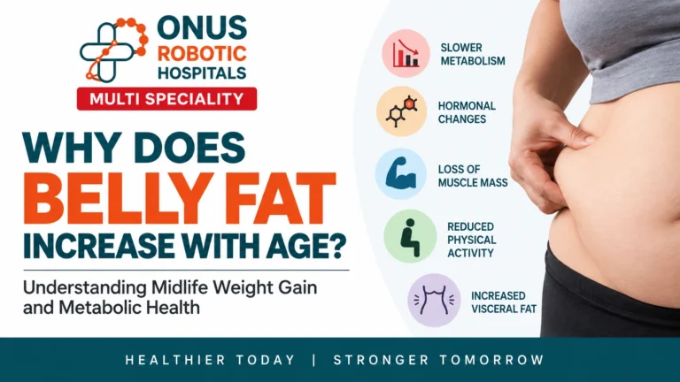 Why Does Belly Fat Increase With Age? Understanding Midlife Weight Gain and Metabolic Health