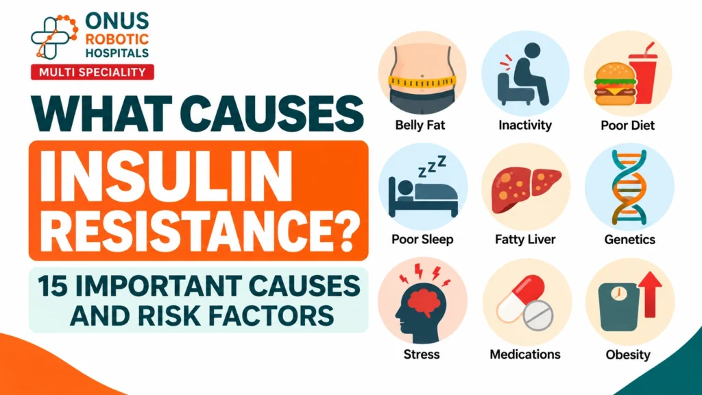 What Causes Insulin Resistance? 15 Important Causes and Risk Factors